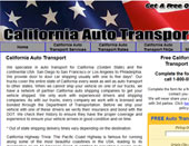 California Auto Transport Shipping